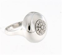 Ring Chimento Woman in White Gold Diamante 1A00943BB5140